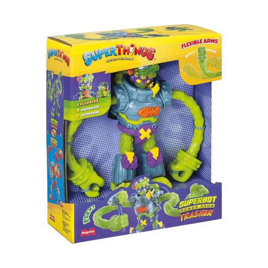 SuperThings Superbot POWER ARMS TRASHER – set s 2 ekskluzivne figurice