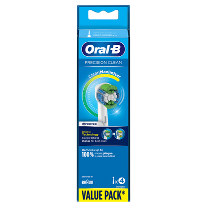 Oral B zamjenska glava za četkicu Precision Clean EB20 – paket od 4 komada