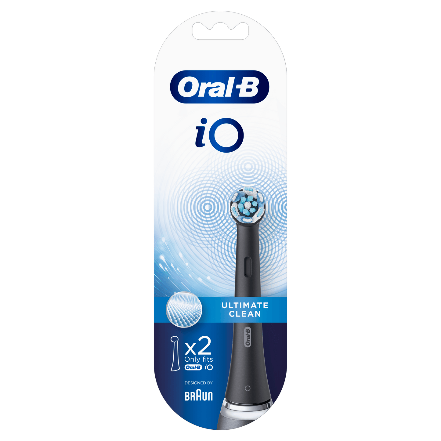 Oral B refill iO Ultimate Clean Black – paket od 2 komada