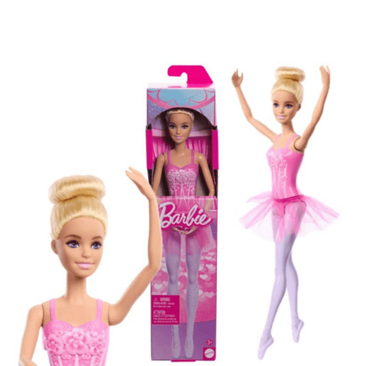 Barbie balerina lutka u ružičastoj haljini – elegantna igračka za male plesačice