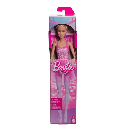 Barbie balerina lutka u ružičastoj haljini – elegantna igračka za male plesačice