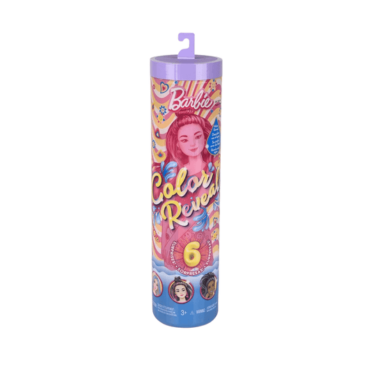 Barbie Color Reveal lutka – 6 iznenađenja za otkrivanje boje | Igračka za djecu 3+