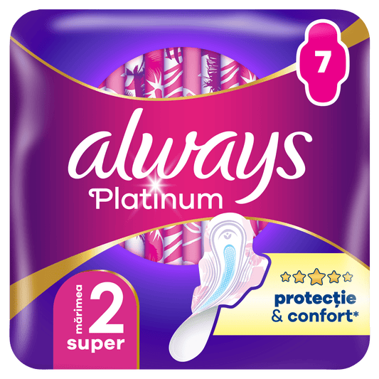 Always Platinum Super higijenski ulošci – 7 kom