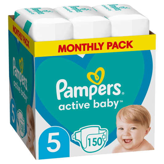 Pampers Pelene Gaćice Jumbo Pack Vel. 5 (Junior) – 150 kom