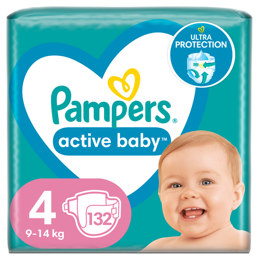 Pampers pelene Mega Box Vel. 4 (Maxi) – 132 kom