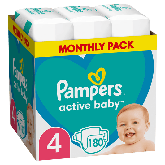 Pampers Pelene Gaćice Jumbo Pack Vel. 4 (Maxi) – 180 kom