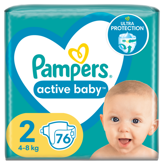 Pampers pelene Jumbo Maxi Pack Vel. 2 (Mini) – 76 kom