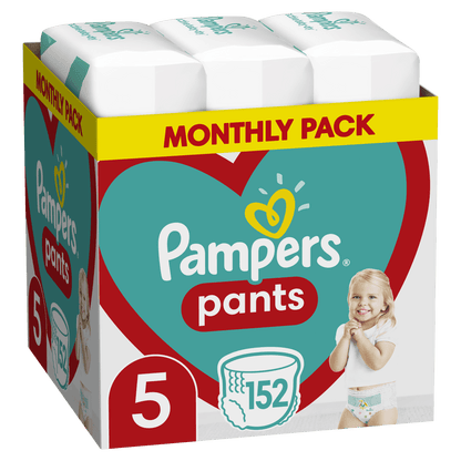 Pampers Pelene Gaćice Mega Box Vel. 5 (Junior) – 152 kom