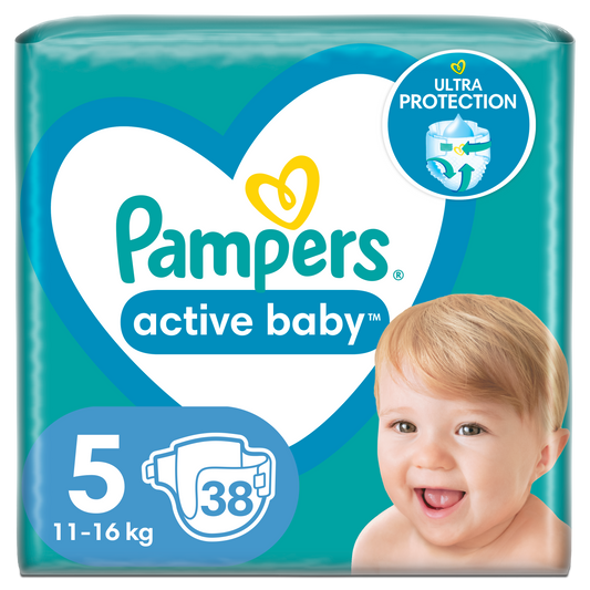 Pampers pelene Jumbo Pack Minus Vel. 5 (Junior) – 38 kom