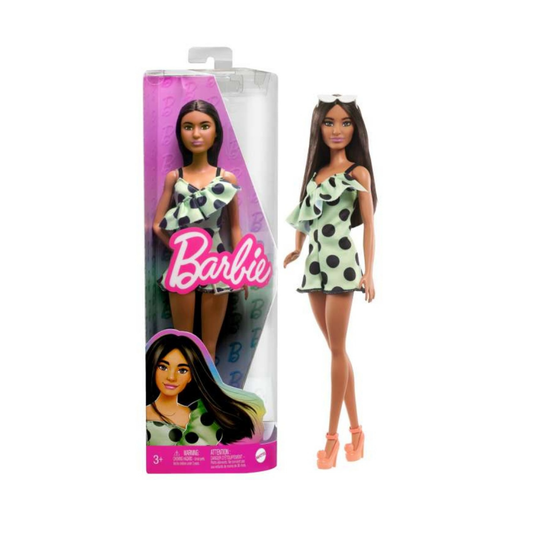 Barbie Lutka u Zelenom Kombinezonu s Tufnama – Moderna Barbie za Djecu 3+
