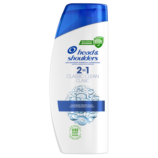 Head & Shoulders 500ml 2u1 Classic Clean – velika pakovanja 2u1 za klasičnu njegu