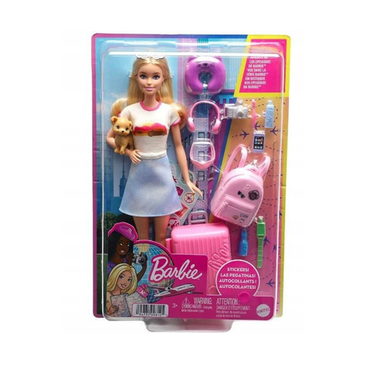 Barbie Travel lutka s dodacima za putovanje