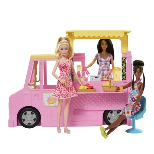 Barbie kamion – Igračka vozilo s kuhinjom i dodacima