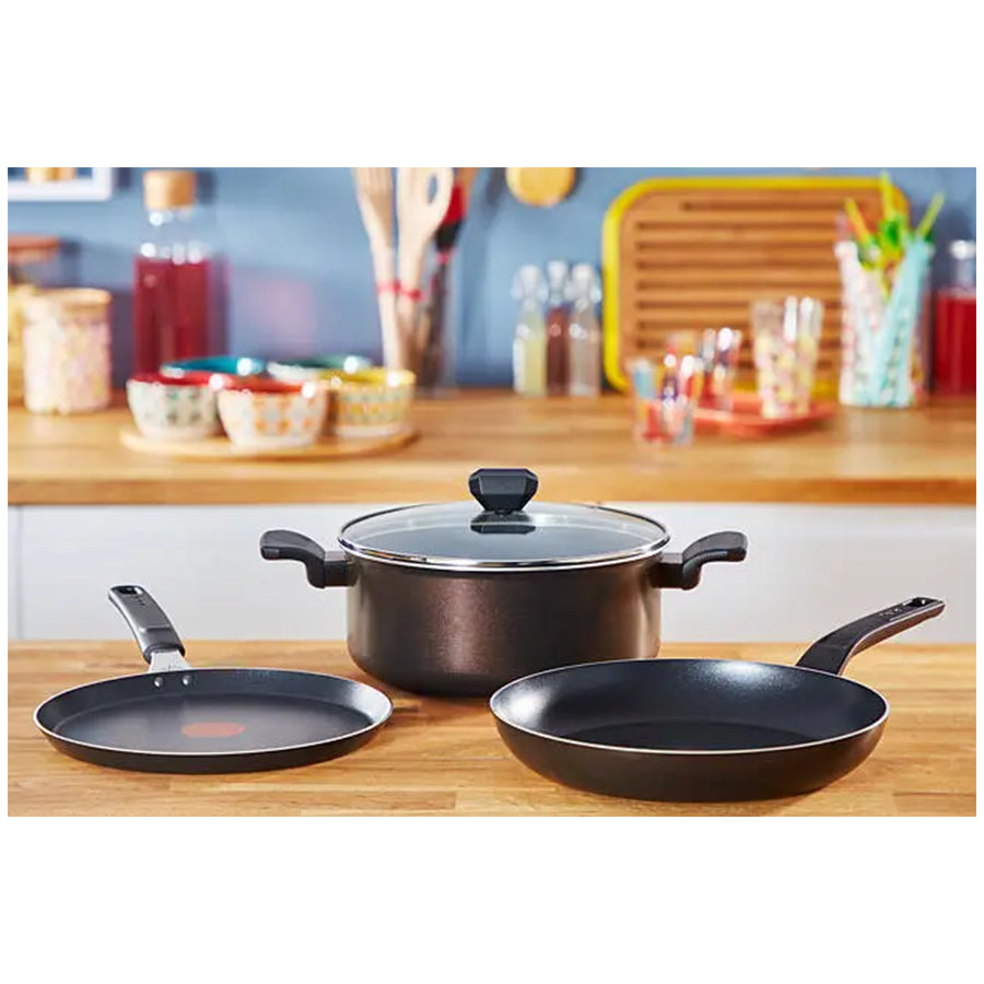 Omega Tefal Simple Cook B5560553 tava s neprijanjajućim premazom za kuhanje i prženje, prikazana na slici