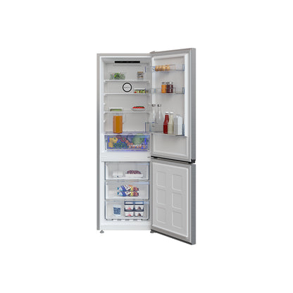 Omega Beko B5RCNA345HXB1 hladnjak sa zamrzivačem, bijeli, s otvorima za vrata i LED rasvjetom u unutrašnjosti