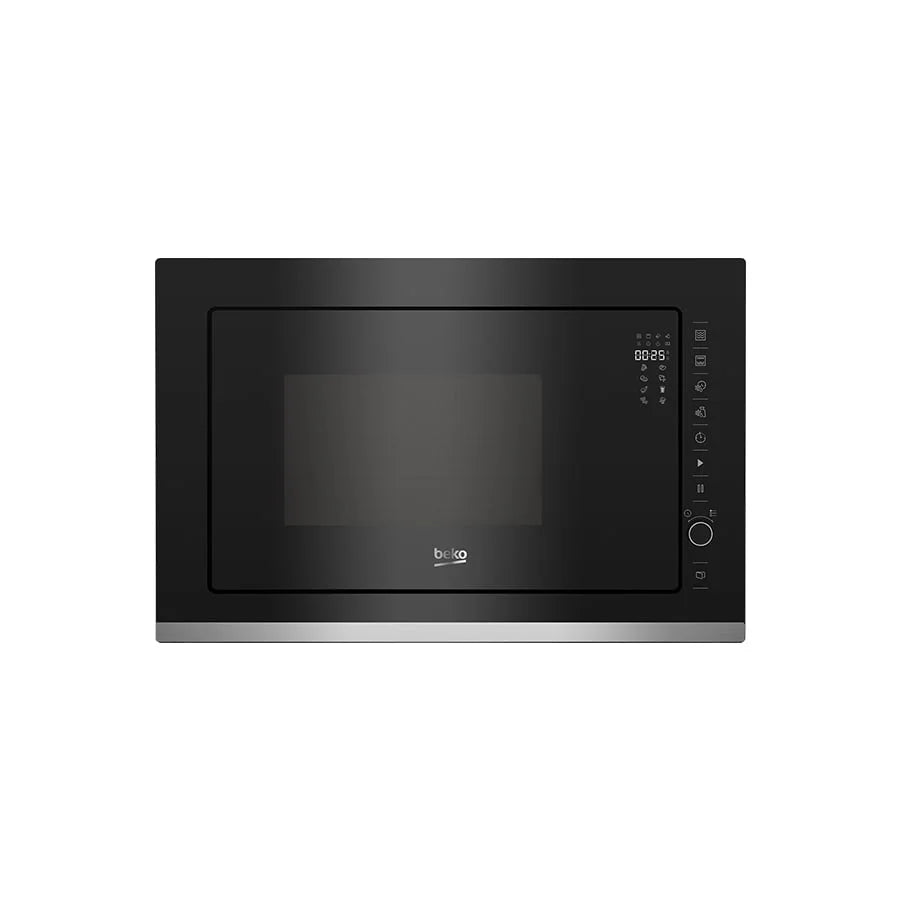 Beko BMGB 25333 X ugradbena mikrovalna pećnica s grillom – 25 L, 900 W, grill 1000 W, 8 Auto-Cook programa