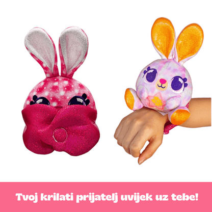 Baby Gemmy plišani zeko Winged Buddies – svjetleća igračka s krilima