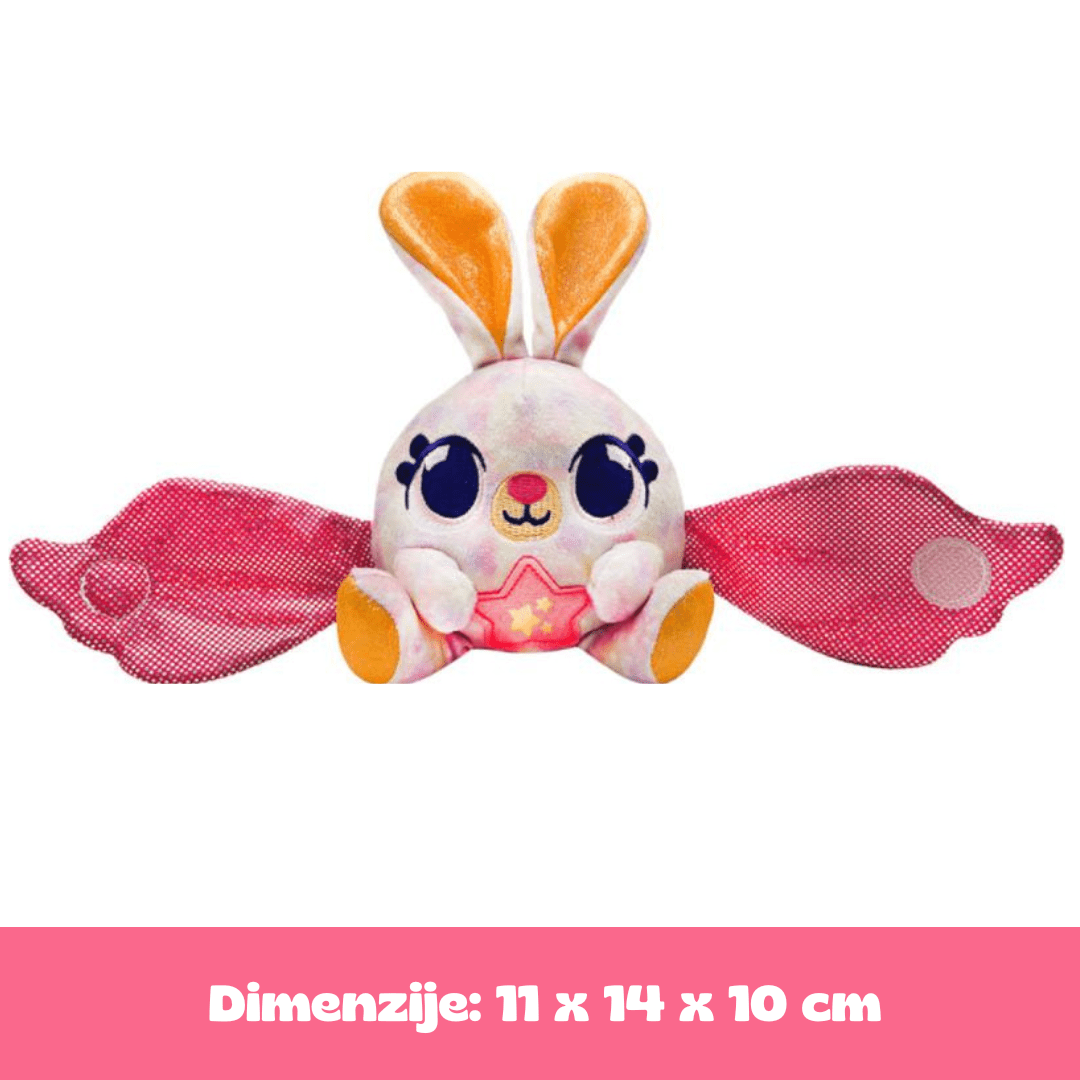 Baby Gemmy plišani zeko Winged Buddies – svjetleća igračka s krilima