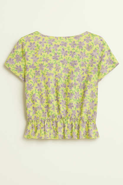 Bluza sa cvjetnim uzorkom