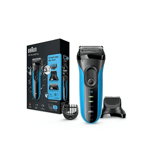 Braun Series 3 Shave&Style 310BT – električni brijač i trimer 3-u-1, Wet&Dry funkcijom, 5 češljeva
