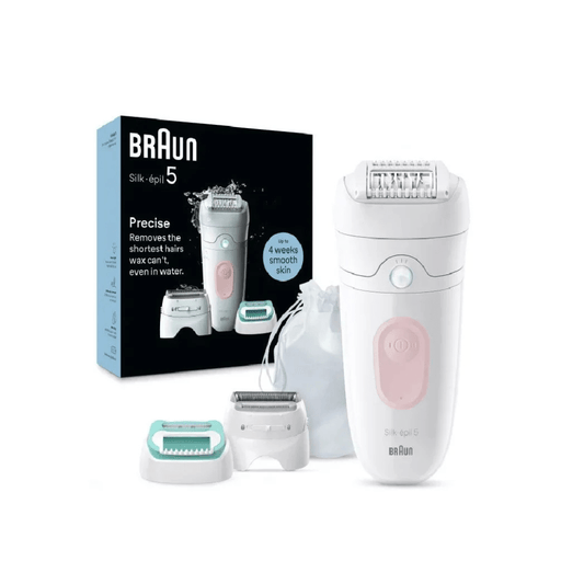 Braun Silk-épil 5 5-050 epilator – nježno uklanjanje dlačica, dugotrajna glatka koža