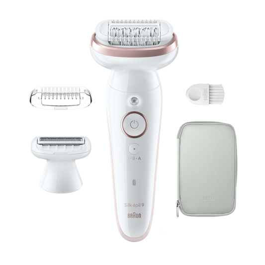Braun Silk-épil 9 – epilator s pokretnom glavom, Wet&Dry funkcijom i glatkom kožom do 4 sedmice