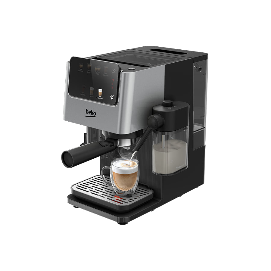 Beko CaffeExperto CED 7524 X aparat za espresso s 20 bar pritiska, mlin i pjenilica za mlijeko, Omega brend