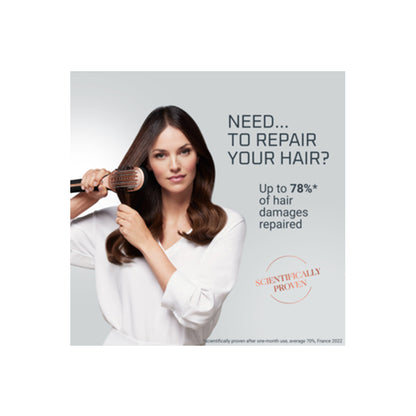 Rowenta Hair Therapist CF9940F0 parna četka za obnavljanje kose – para, keratinska obloga, LED ekran, do 5 tretmana po punjenju