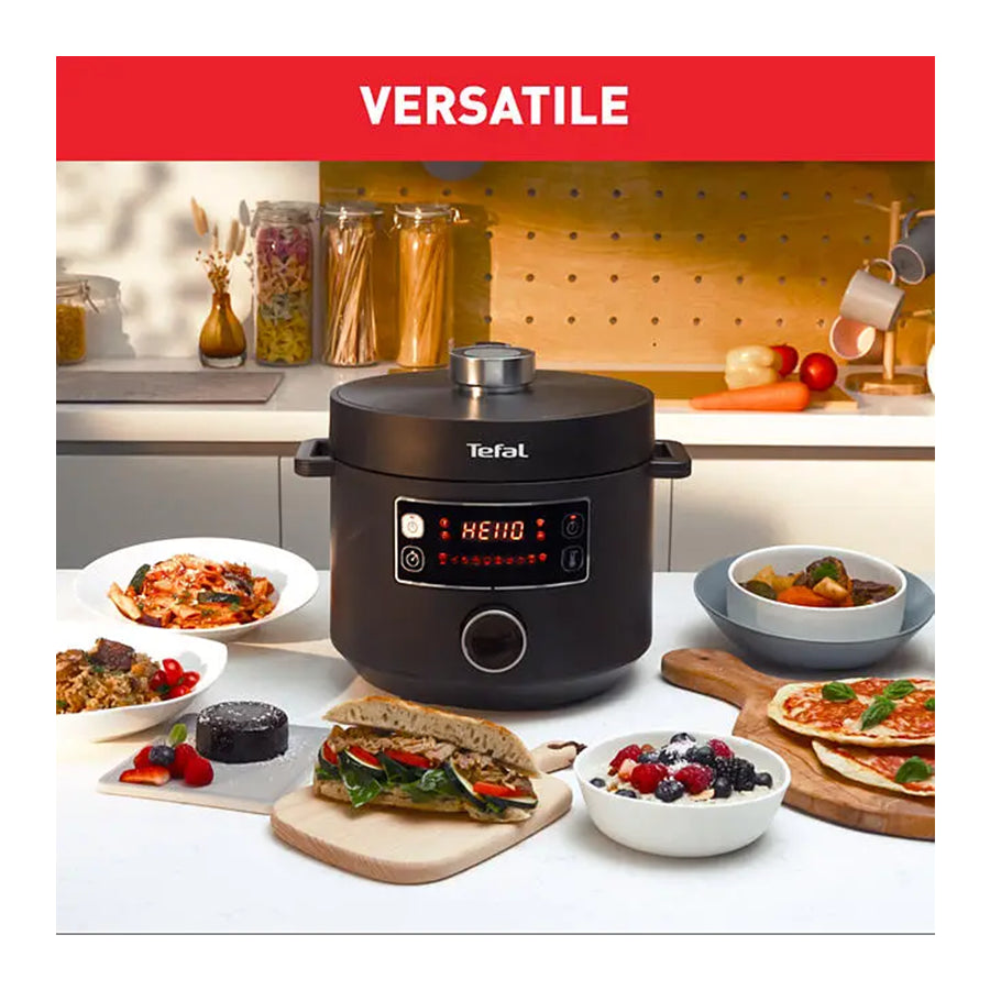 Omega Tefal CY754830 multicooker, višenamjenski električni lonac s digitalnim upravljanjem i raznim funkcijama kuhanja.