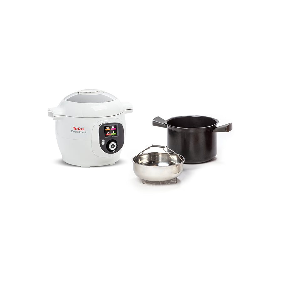 Tefal Cook4Me CY851130 pametni multicooker i ekspres lonac – 150 recepata, do 6 osoba, kuhanje pod pritiskom, odgođeni start