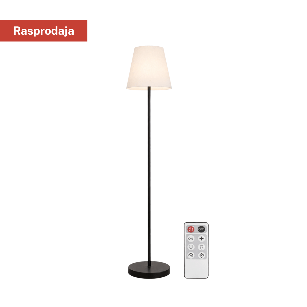 Casalux solar LED podna lampa za vani s daljinskim (promjena boje)