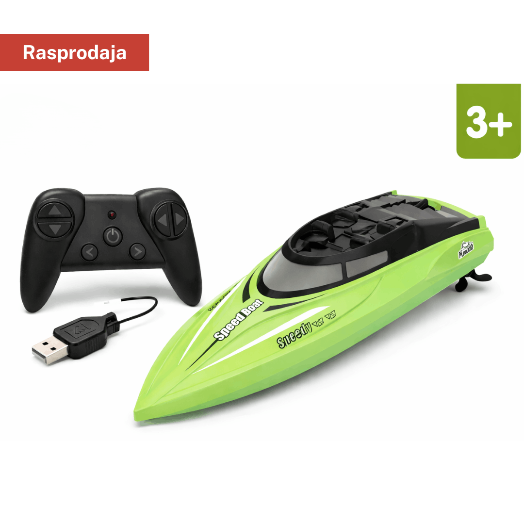Daljinski upravljan gliser Playland – RC čamac do 10 km/h (3+)