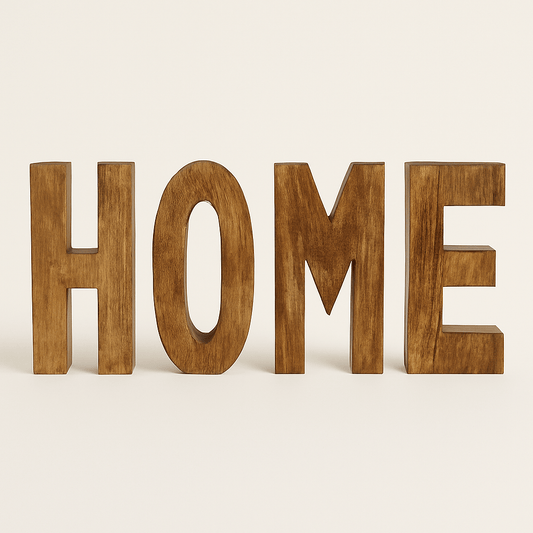 Dekorativna drvena slova znak HOME