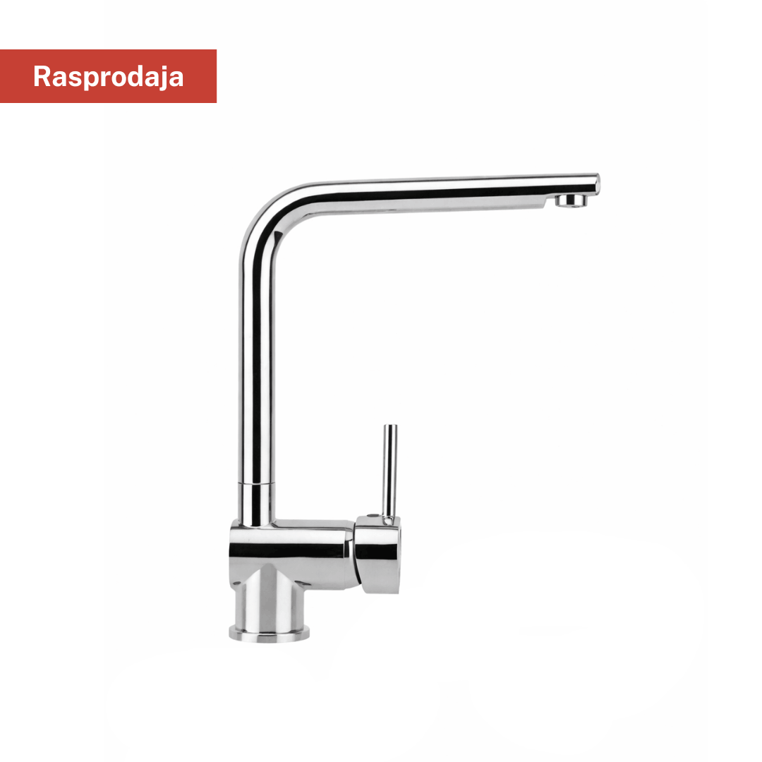 Design kuhinjska slavina HOME Creation – visoki sjaj krom, ECO, brza montaža