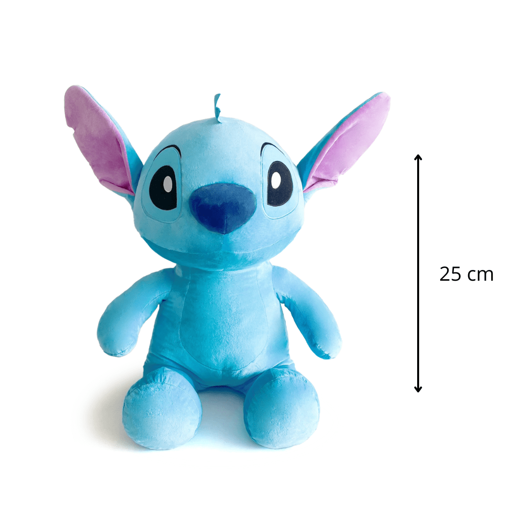 Disney Lilo & Stitch plišana igračka – 25 cm za dječake i djevojčice, poklon za djecu, plavi Stitch