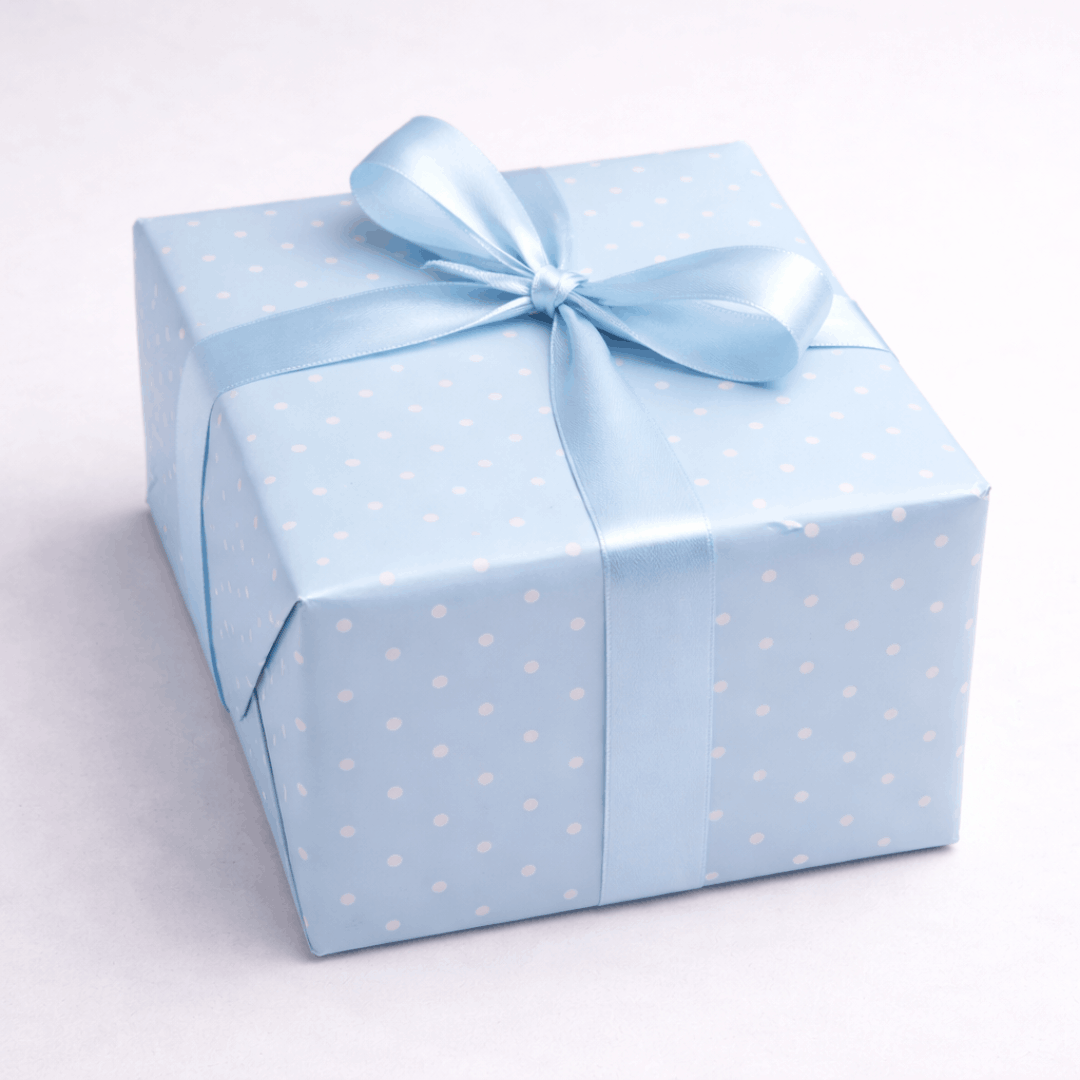 Dvostrani vodootporni ukrasni papir 0,57 × 5 m - ukrasni papir sa dva lica, nježno plavi