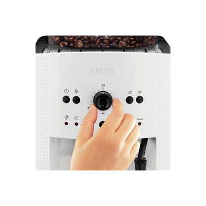 Krups EA810570 automatski espresso aparat – 15 bar, 1450 W, metalni konusni mlin, spremnik vode 1,7 L