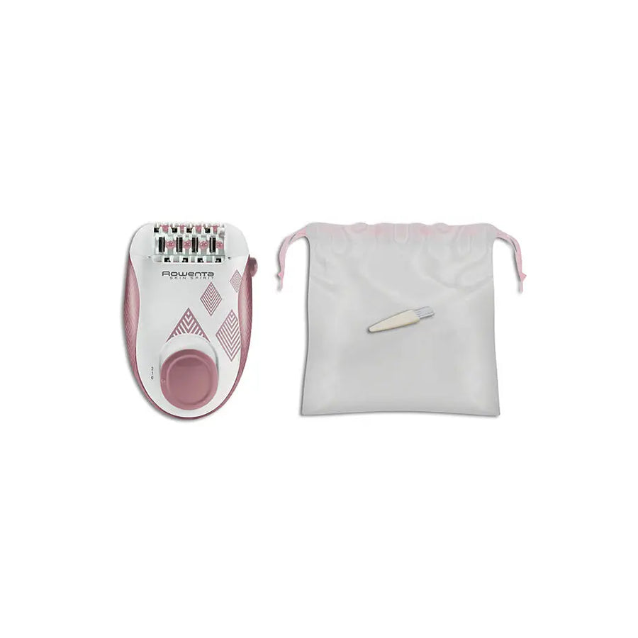 Omega epilator Rowenta EP2900F1 s prikazom glave za uklanjanje dlačica i ergonomski dizajn za učinkovito brijanje.