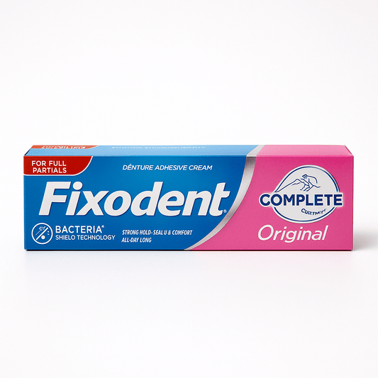 Fixodent Complete Origin 47g - krema za proteze – pouzdano prianjanje i udobnost