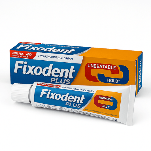 Fixodent Plus Dual Power 40g krema za proteze– dvostruka snaga za sigurnu fiksaciju