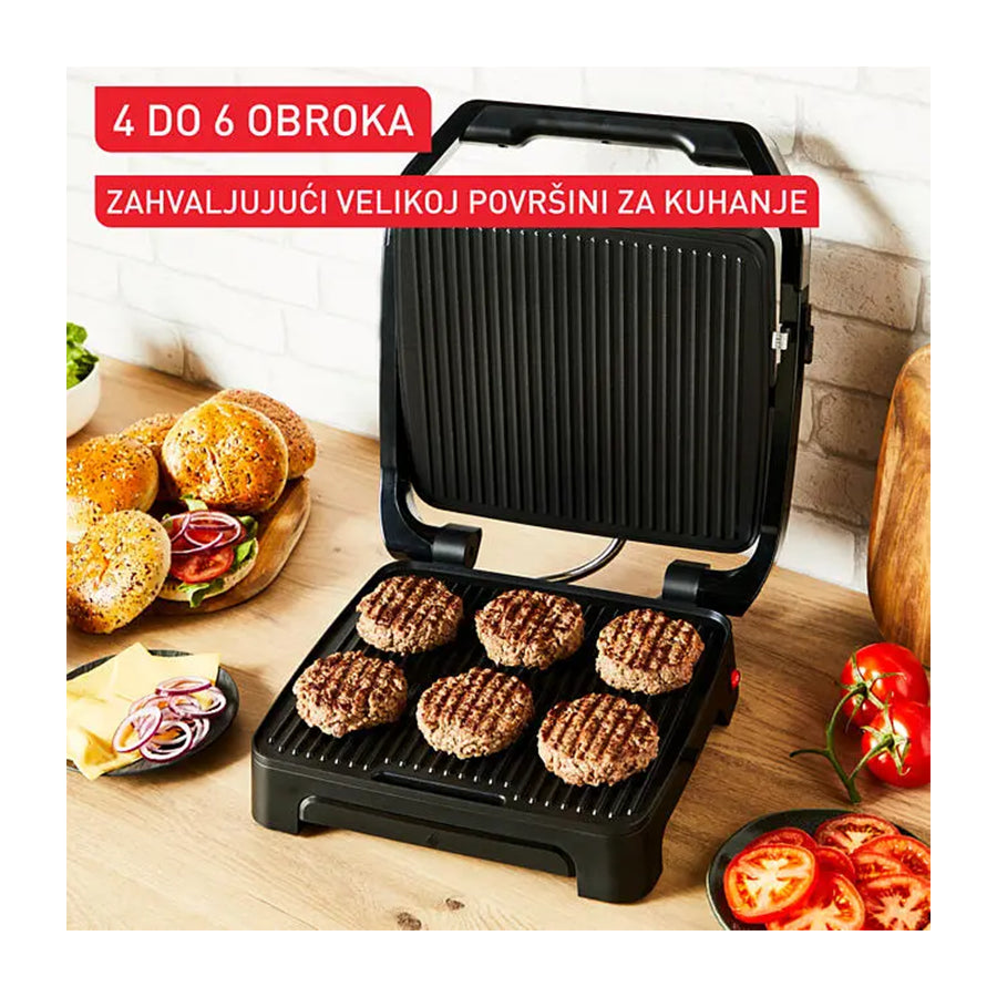 Tefal GC271810 električni kontaktni roštilj 2u1 – 2000 W, grill i panini funkcija
