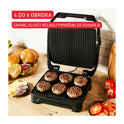 Tefal GC271810 električni kontaktni roštilj 2u1 – 2000 W, grill i panini funkcija