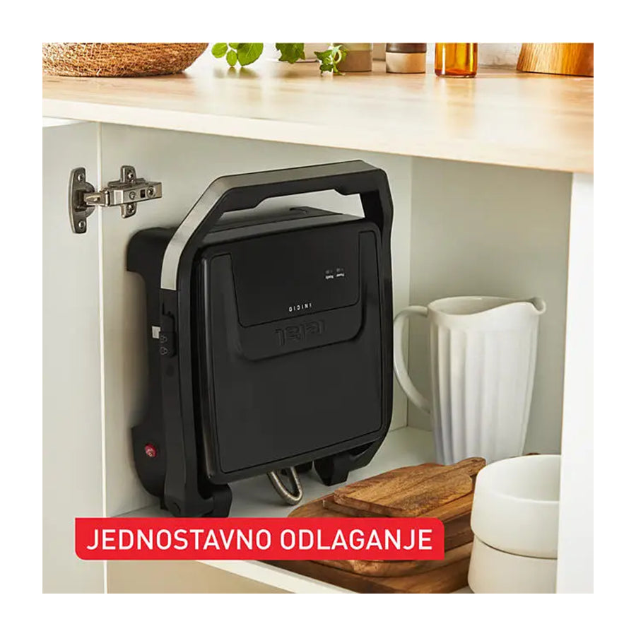 Tefal GC271810 električni kontaktni roštilj 2u1 – 2000 W, grill i panini funkcija
