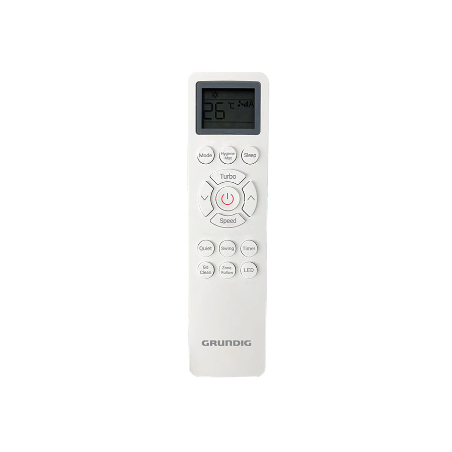 Grundig GEEPDH 120/121 Inverter WiFi klima – grijanje do -20 °C, WiFi upravljanje
