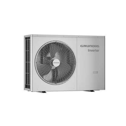 Grundig GHP-MM16 monoblok toplotna pumpa – do 16 kW, A+++, R32, DC inverter, grijanje do -25 °C