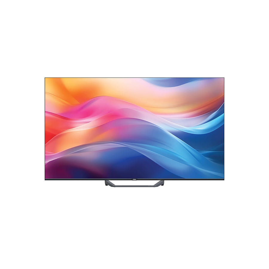 Haier H55S80FUX 55" QLED 4K Google TV s 60 Hz prikazom, prikazan na slici s modernnim dizajnom i zaslonom.