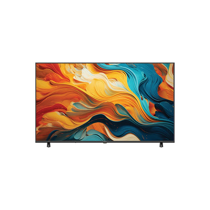 Omega Haier H75K85FUX 75" 4K UHD Google TV s 60 Hz prikazom i modernim dizajnom, prikazan na slici