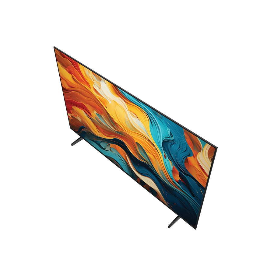 Omega Haier H75K85FUX 75" 4K UHD Google TV s 60 Hz prikazom i modernnim dizajnom na slici