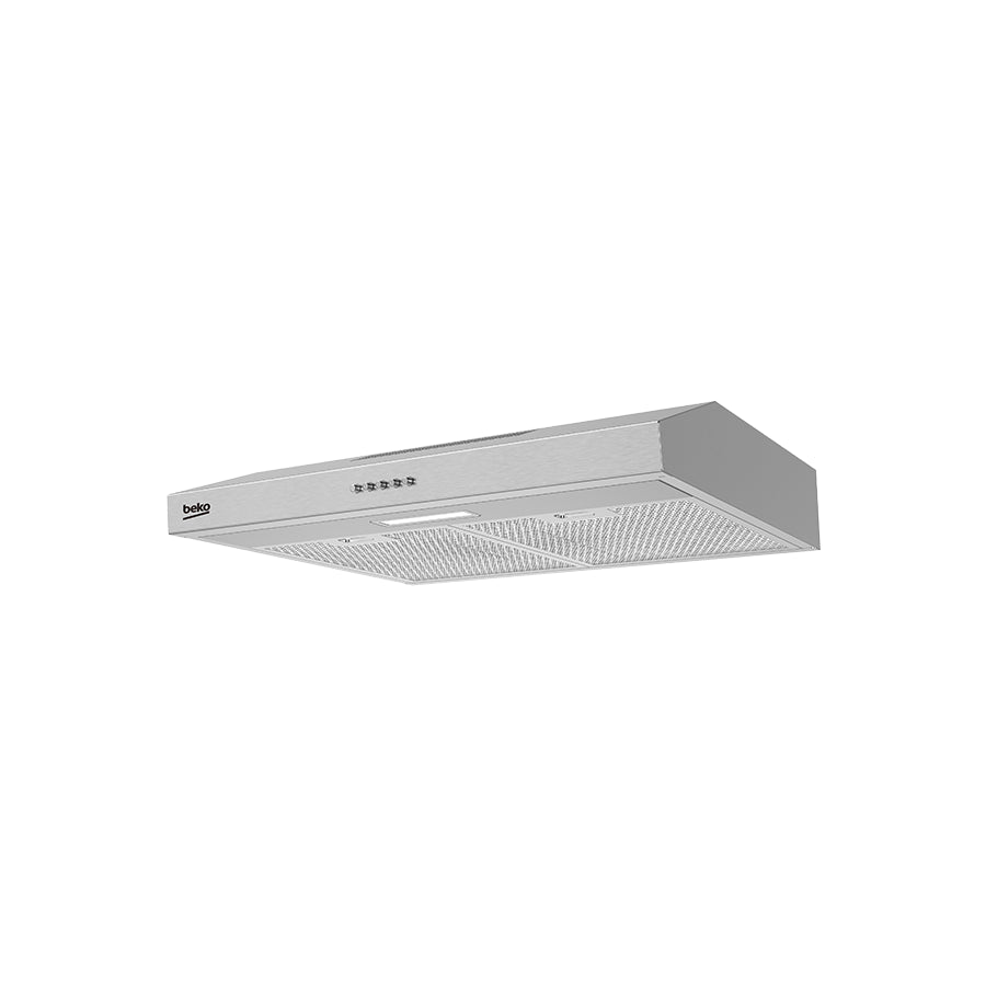 Beko HNS61222NAX inox podelementna napa za kuhinju, 60 cm, 3 brzine, LED osvjetljenje, Omega.