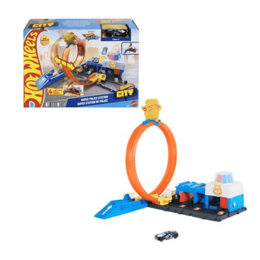 HW CITY SET SA STAZOM-POLICIJSKA STANICA
